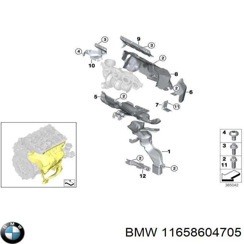 11658604705 BMW 