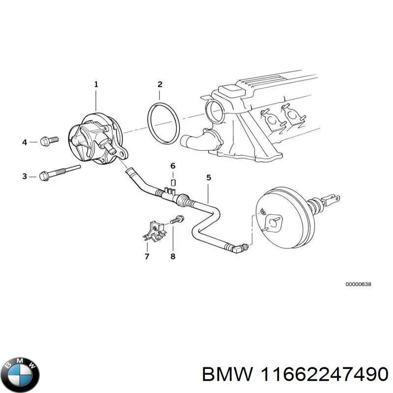 Вакуумний насос 024375 BMW