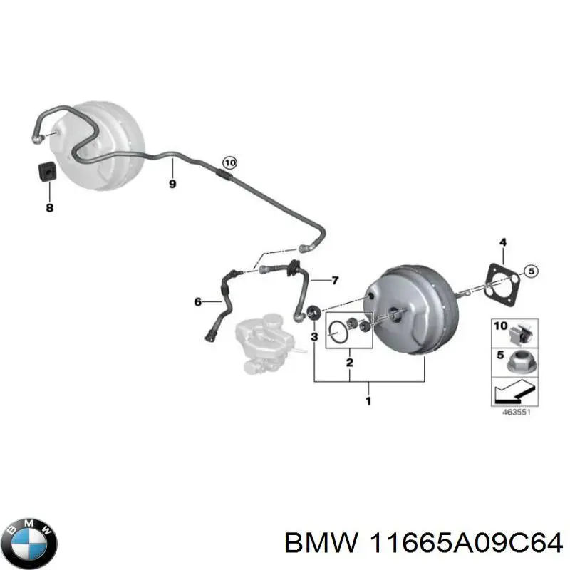 11665A09C64 BMW 