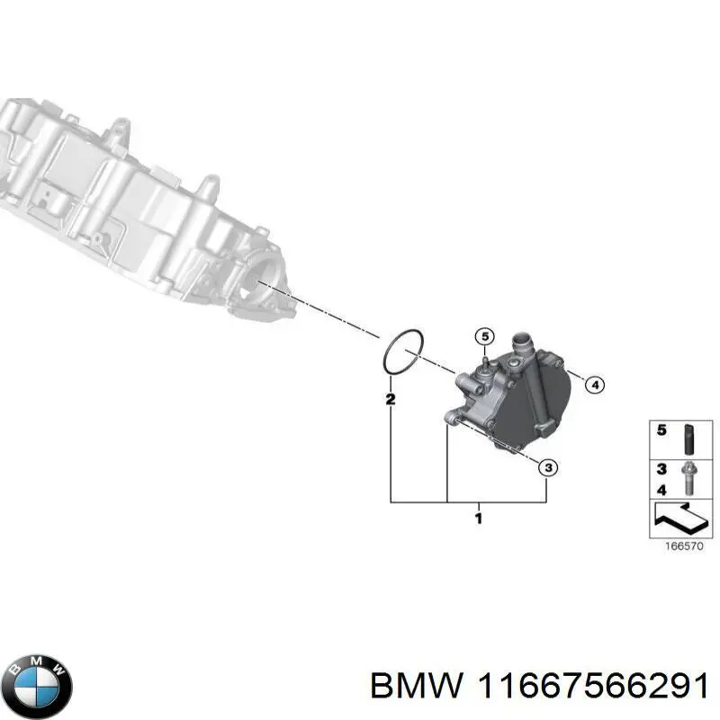 Насос вакуумний BMW 7566291