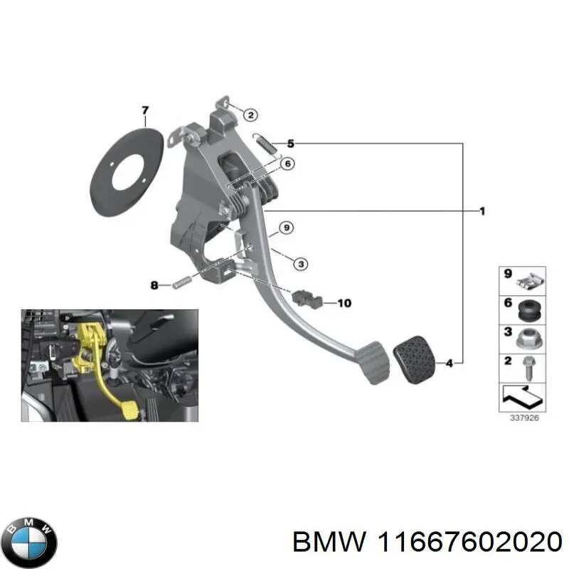 Купити 7602020 BMW 