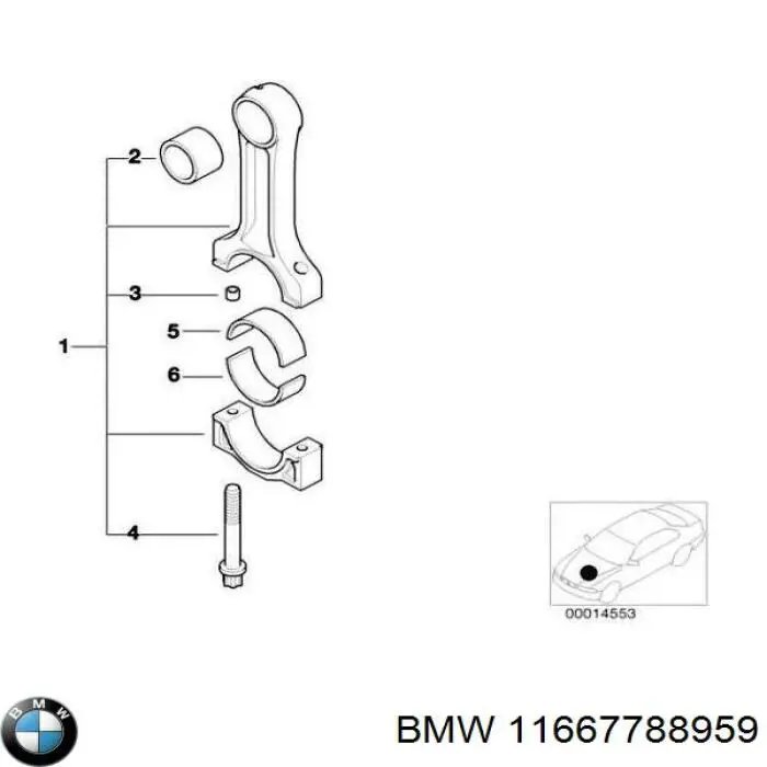 Купити 11667788959 BMW 