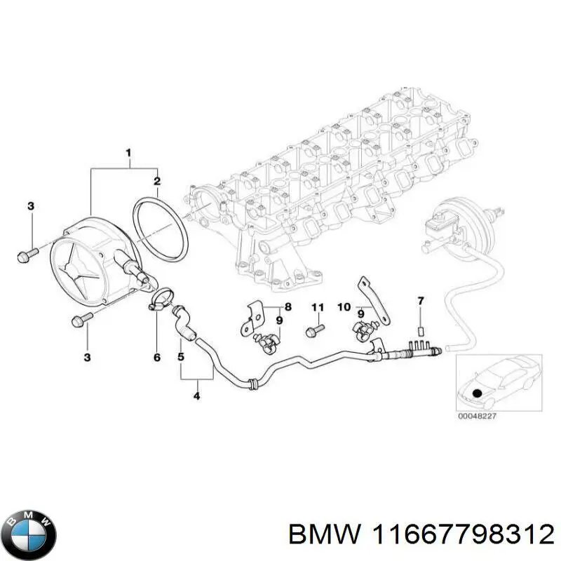  BMW 11667789391 ціна, від 20.03 USD