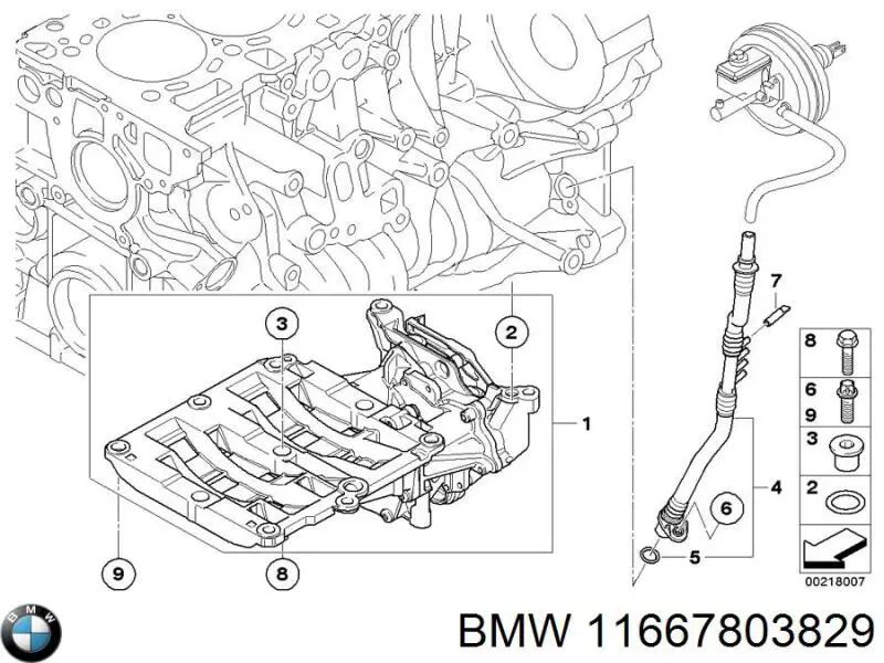 11667803829 BMW Авто генератор