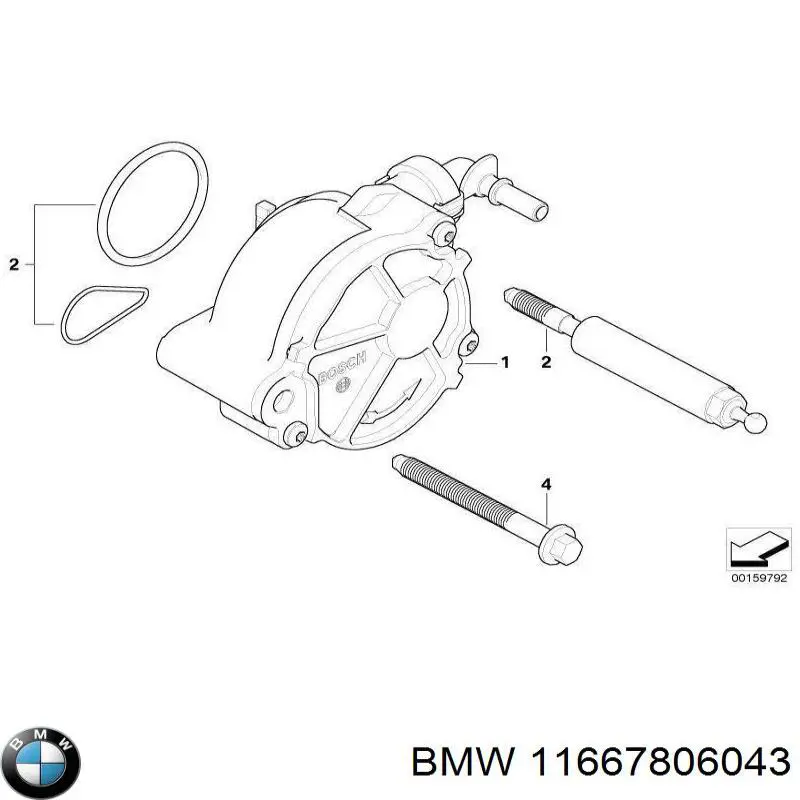 11667806043 BMW 