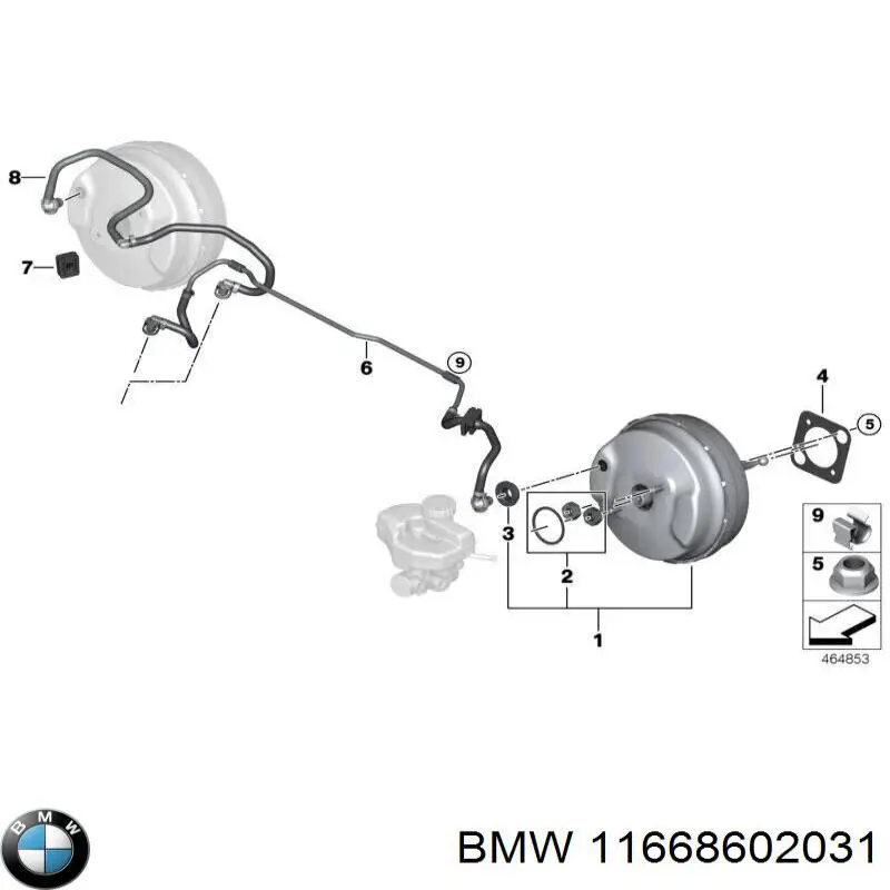  BMW 11668602031 ціна, від 125.69 USD