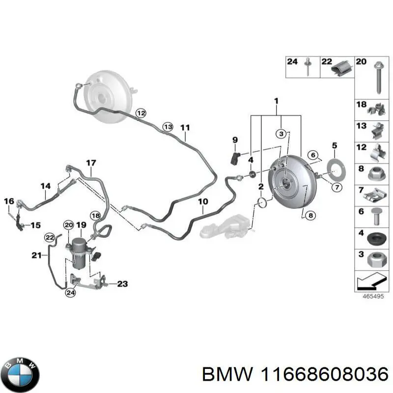  BMW 11668608036 ціна, від 82.33 USD
