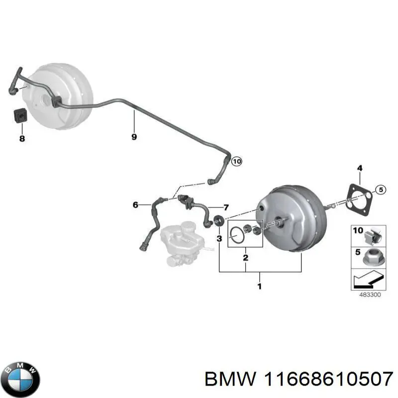  BMW 11668610507 ціна, від 8.87 USD
