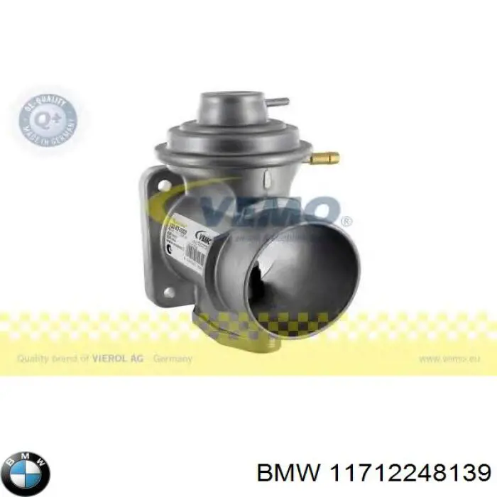 Клапан EGR BMW 11712248139 ціна, від 9.94 USD