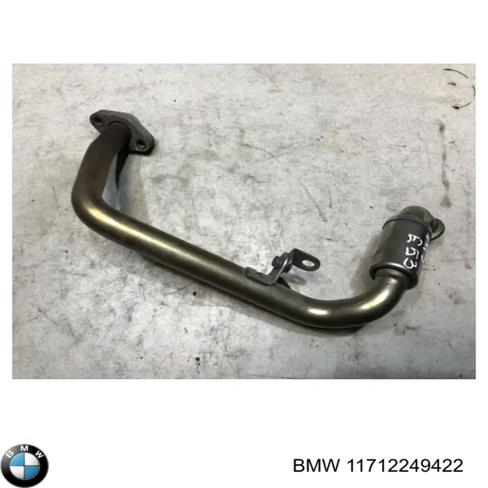Шланг гальмівний задній, правий 11712249422 BMW