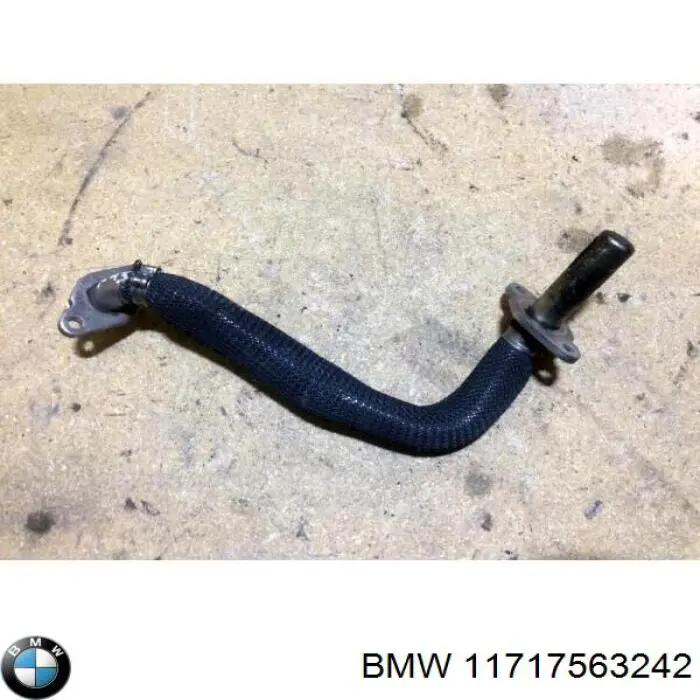 11717563242 BMW Патрубок системи рециркуляції ВГ