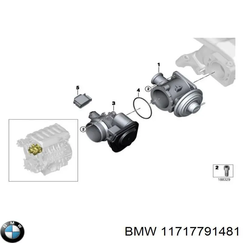 Блок дросельної заслінки BMW 11717791481 ціна, від 130.12 USD