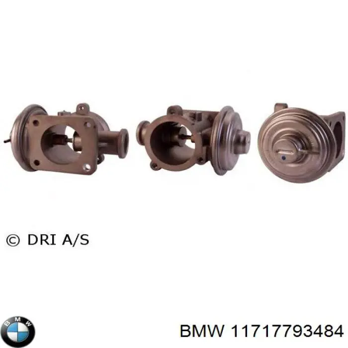 Клапан EGR BMW 11717793484 ціна, від 16.61 USD