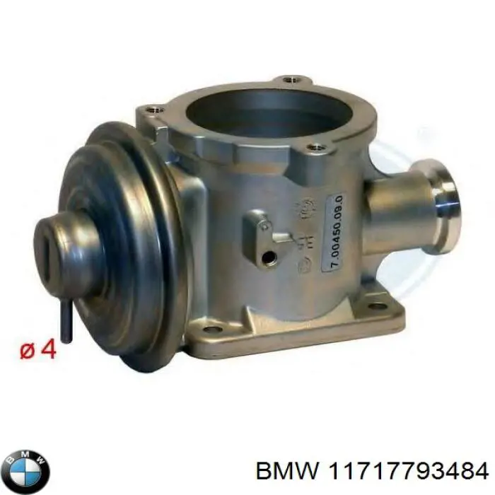Купити 11717793484 BMW Прилади управління системи рециркуляції