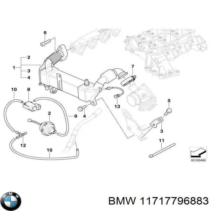 11717796883 BMW 