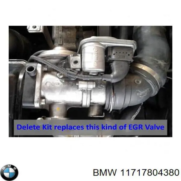 11717804380 BMW клапан egr, рециркуляції газів