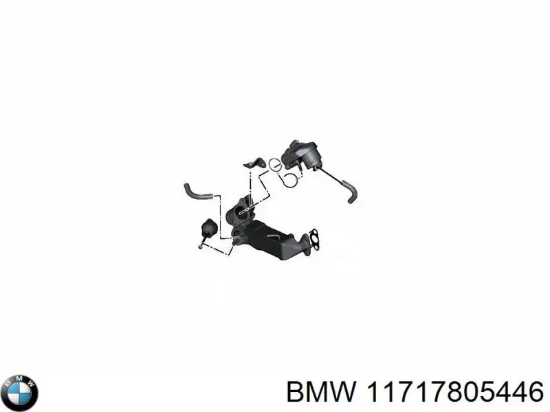 Радіатор системи EGR рециркуляції вихлопних газів BMW 11717805446 ціна, від 335.64 USD