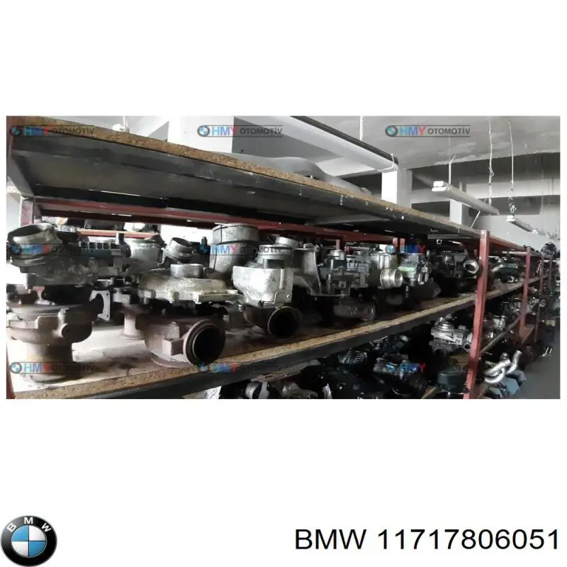 Радіатор системи рециркуляції ОГ BMW 11717806051