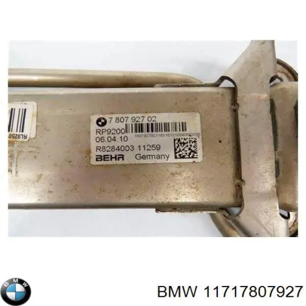 Радіатор системи EGR рециркуляції вихлопних газів BMW 11717807927 ціна, від 161.94 USD