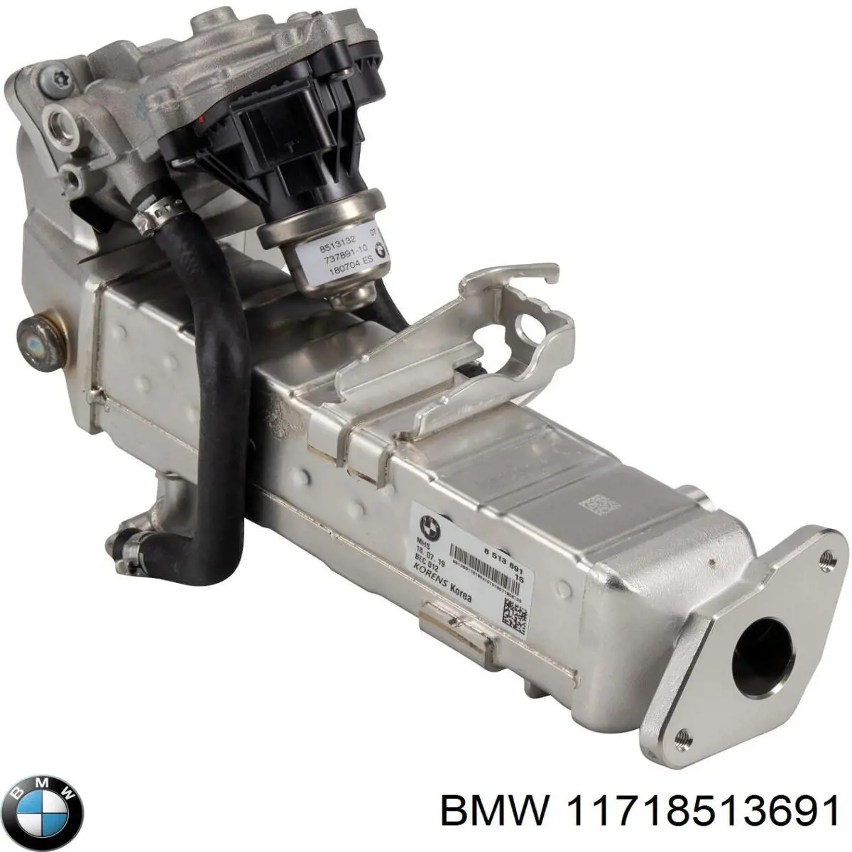 Радіатор системи EGR рециркуляції вихлопних газів 11718513691 BMW