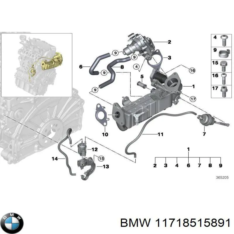  11718515891 BMW