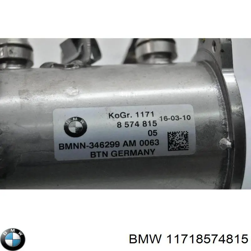 Радіатор системи EGR рециркуляції вихлопних газів BMW 11718574815 ціна, від 218.23 USD
