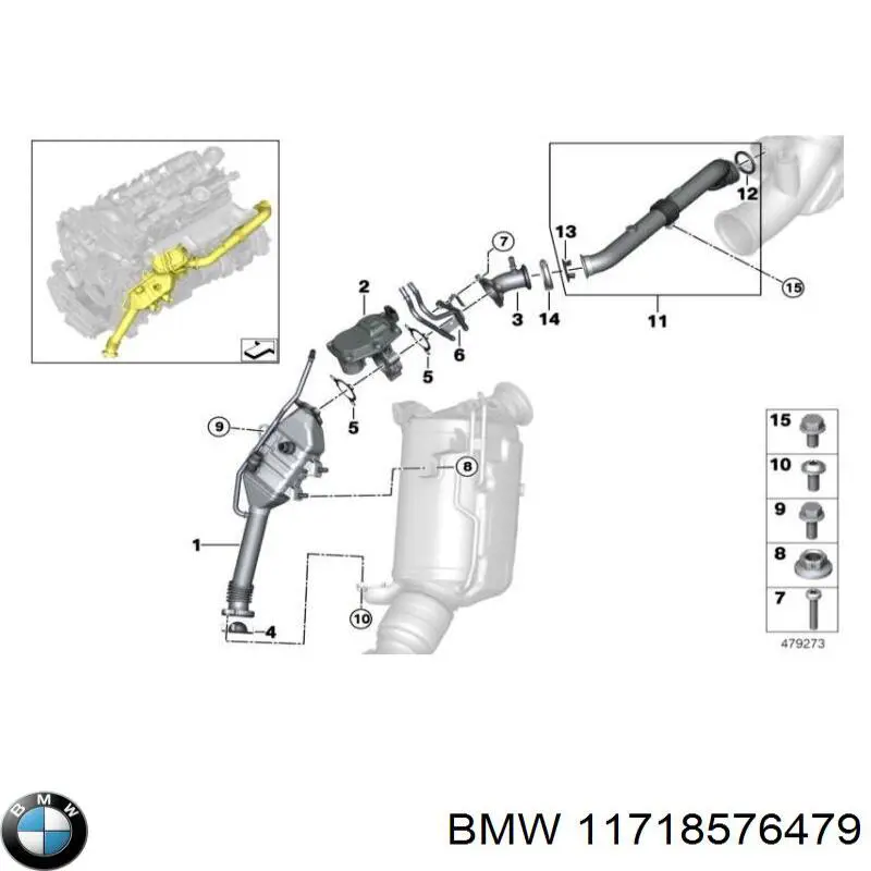  BMW 11718576479 ціна, від 31.66 USD