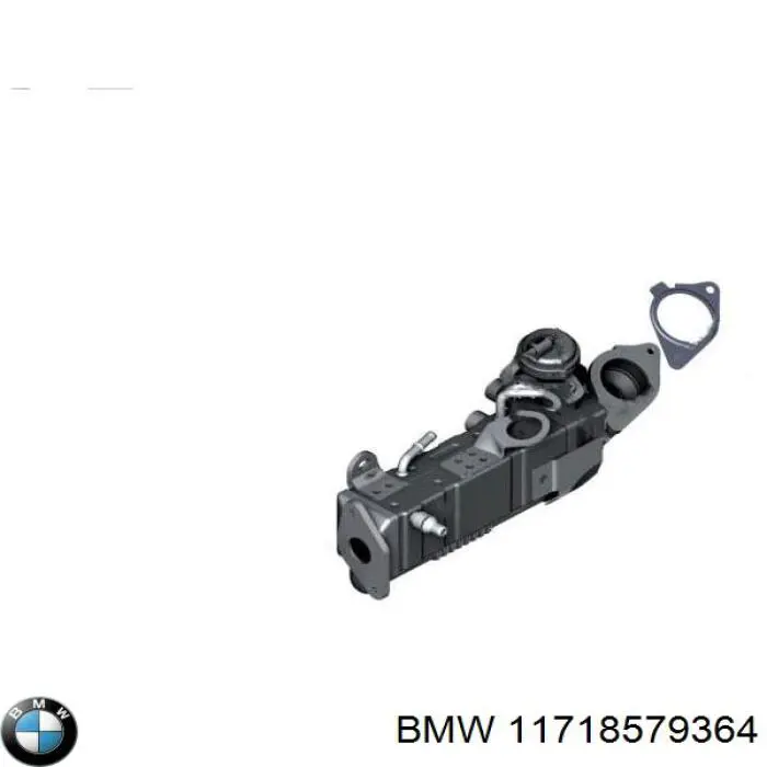 Прокладка EGR-клапана рециркуляції на BMW X1 (F48)