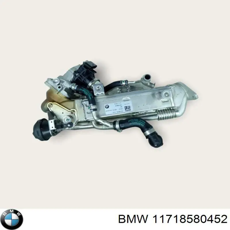 11718580452 BMW Радіатор системи EGR рециркуляції вихлопних газів