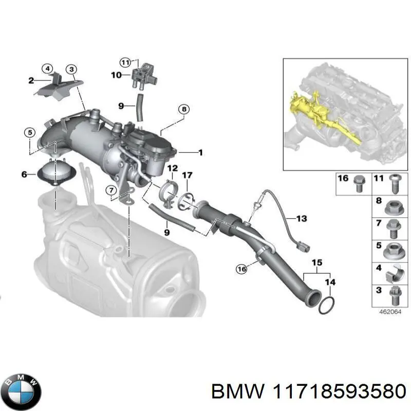 11718593580 BMW 