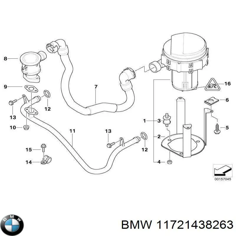 11721438263 BMW 