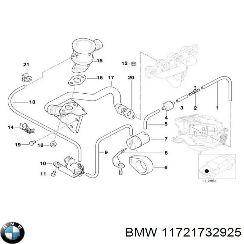 11721732925 BMW 
