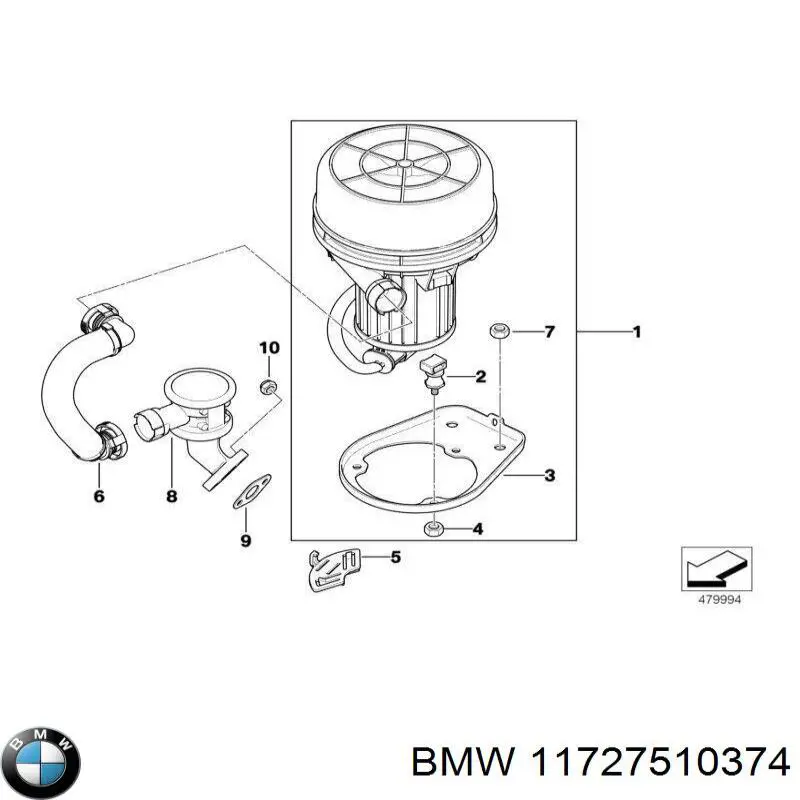 11727510374 BMW 