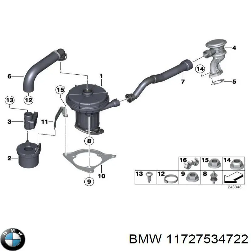  11727534722 BMW