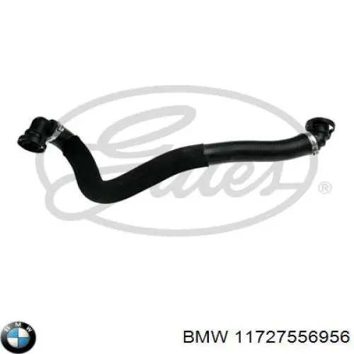 11727556956 BMW Патрубок повітряний, від насоса до клапана подачі повітря