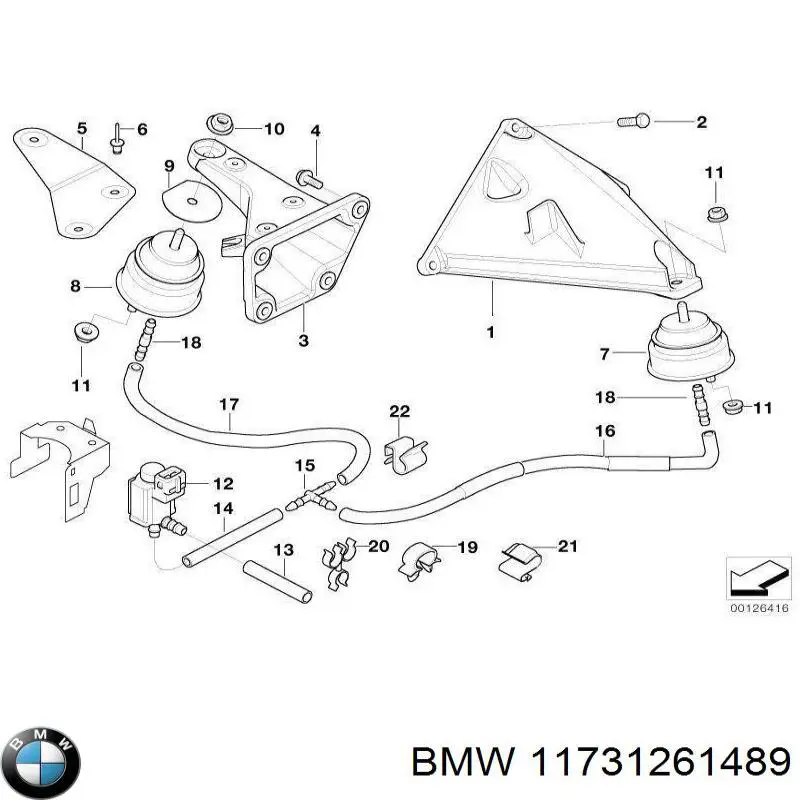 11731261489 BMW 