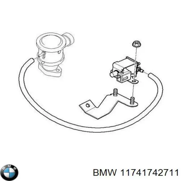 Купити A1600960032 Mercedes Клапан перетворювач тиску наддуву (соленоїд)