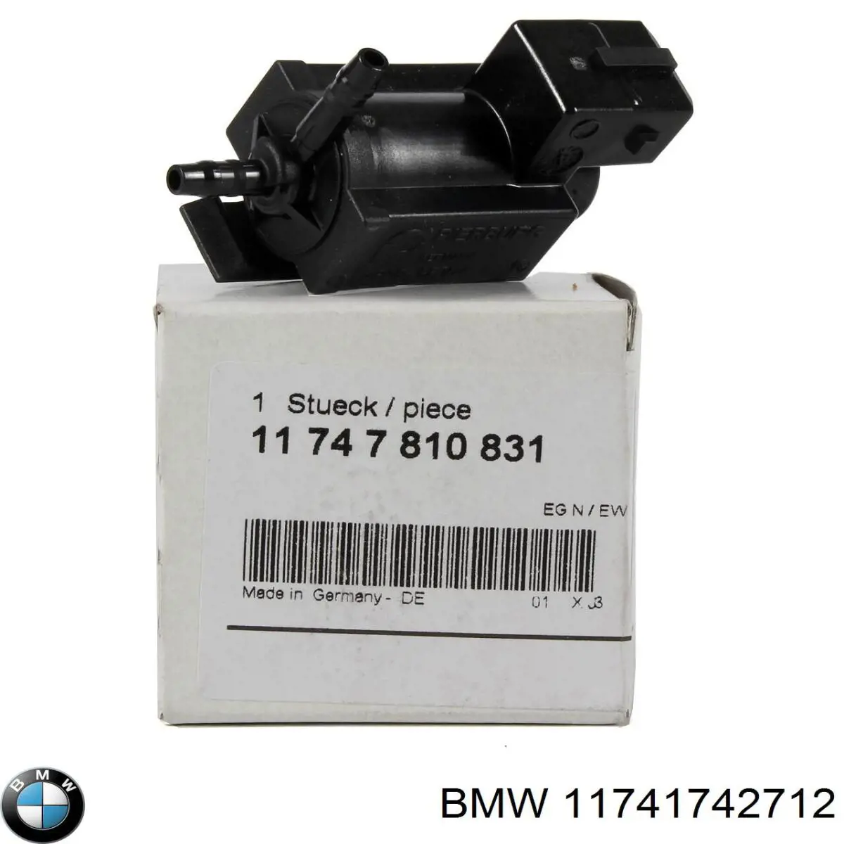 Купити 11741742712 BMW Клапан соленоїд регулювання заслонки EGR