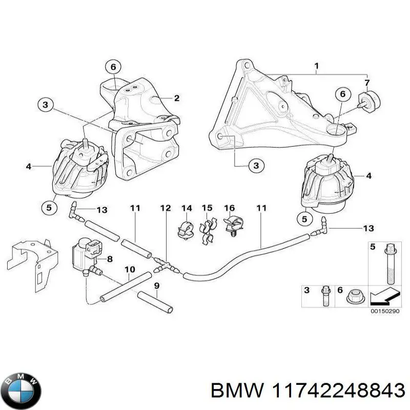  BMW 11742248843