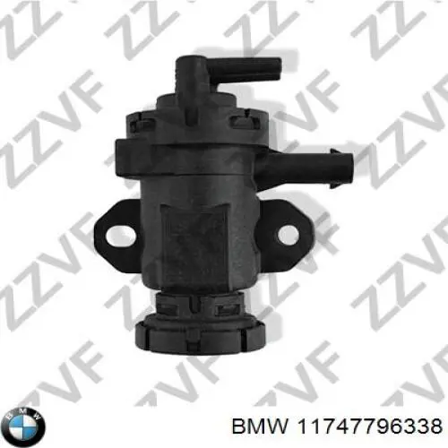 Купити 11747796338 BMW Клапан перетворювач тиску наддуву (соленоїд)