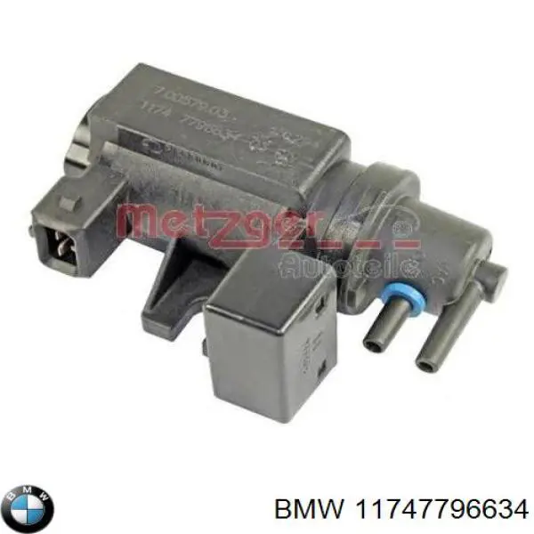 Клапан перетворювач тиску наддуву (соленоїд) 11747796634 BMW