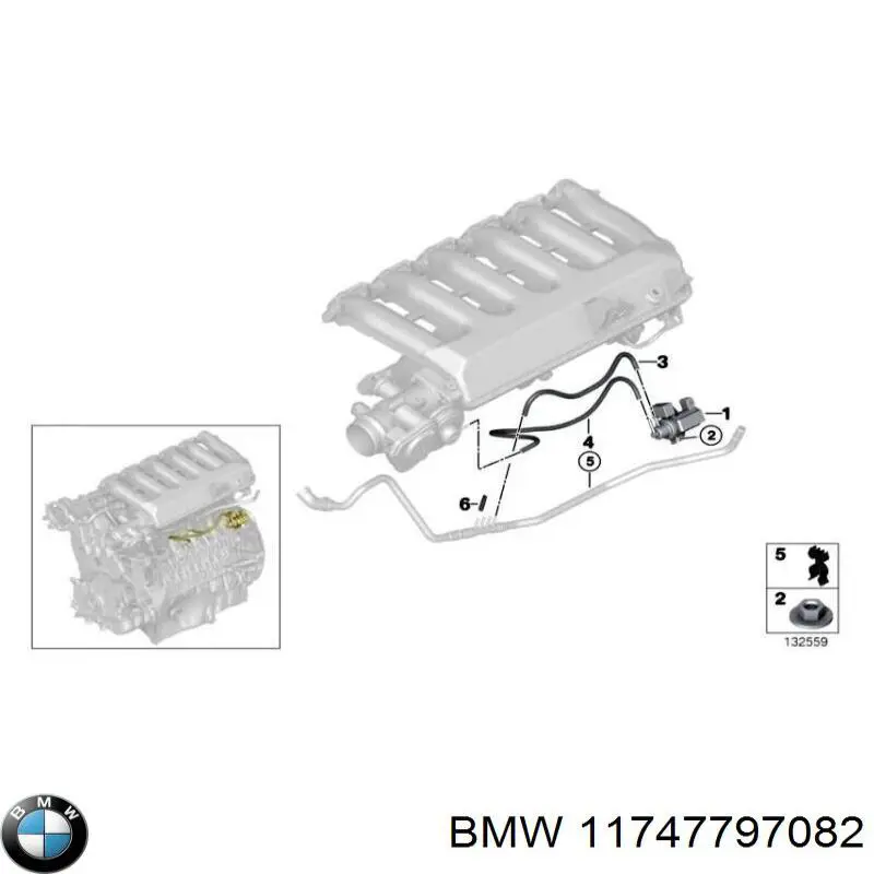 11747797082 BMW 