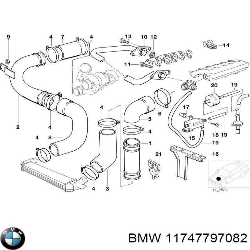  BMW 11747797082 ціна, від 8.87 USD