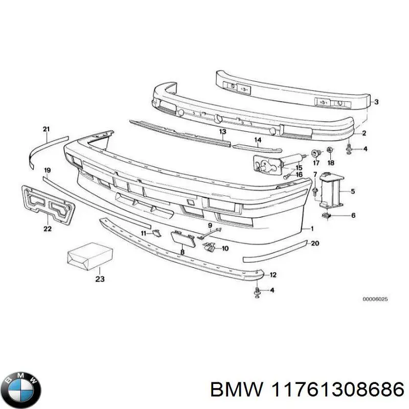  BMW 11761308686