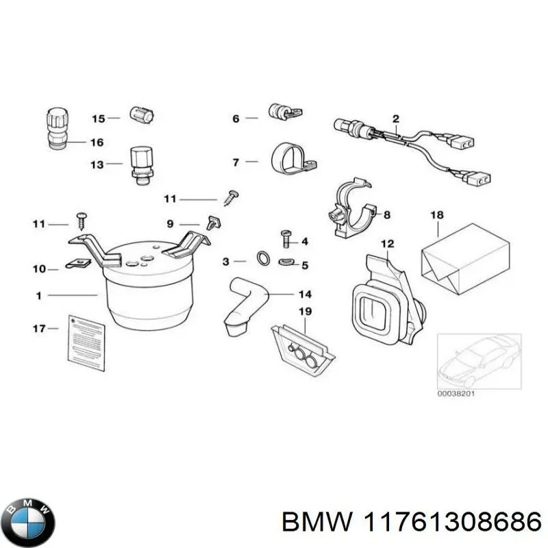 11761308686 BMW 