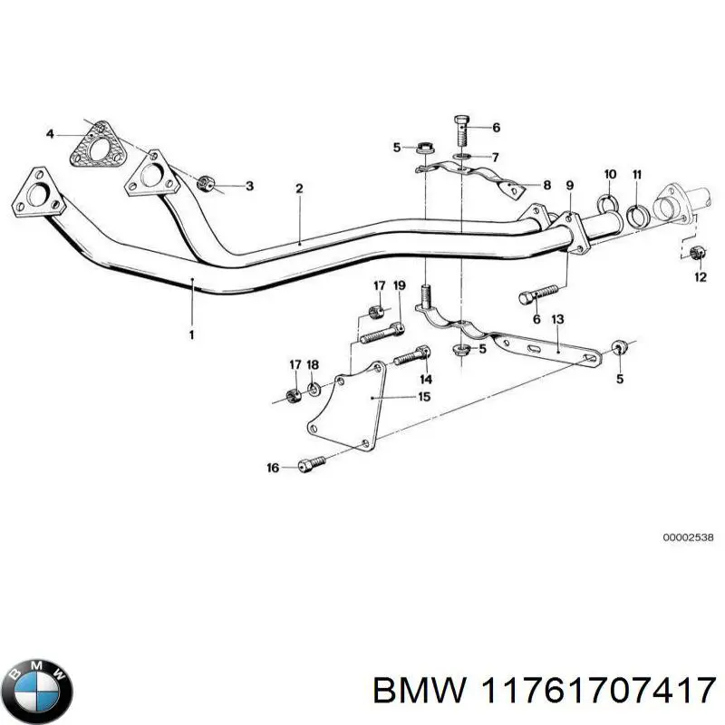  BMW 11761707417 ціна, від 218.72 USD