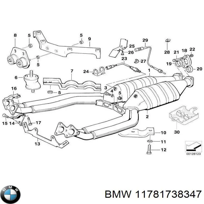 Купити 11781738347 BMW 