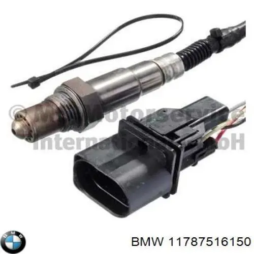 Лямбда-зонд, датчик кисню до каталізатора, лівий 11787516150 BMW
