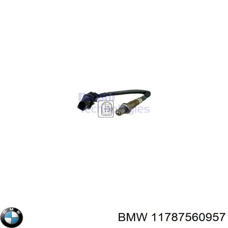 Лямбдазонд, датчик кисню до каталізатора BMW 11787560957 ціна, від 83.50 USD
