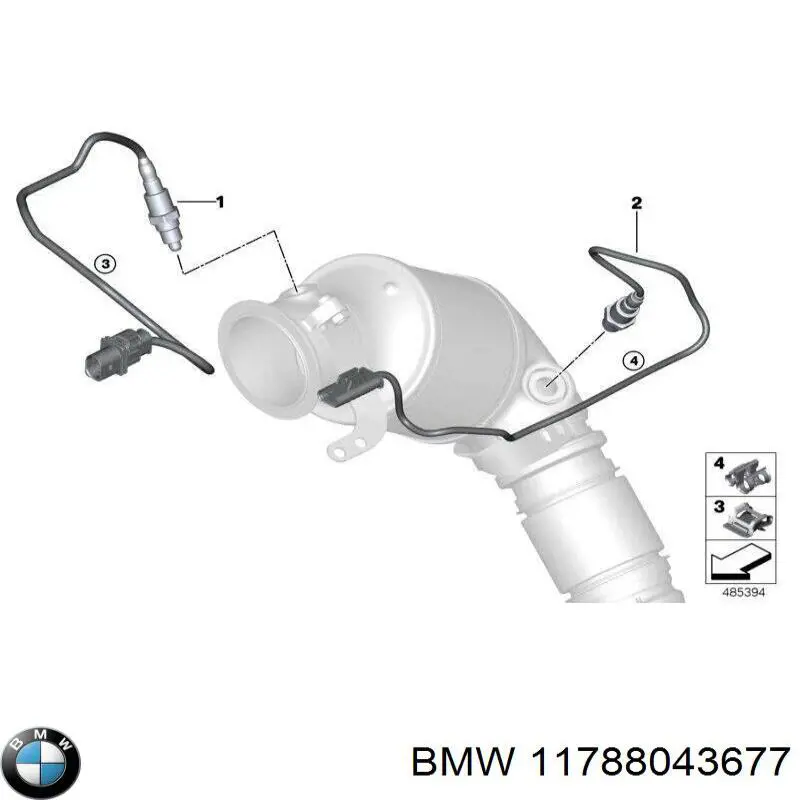  BMW 11788043677 ціна, від 129.75 USD